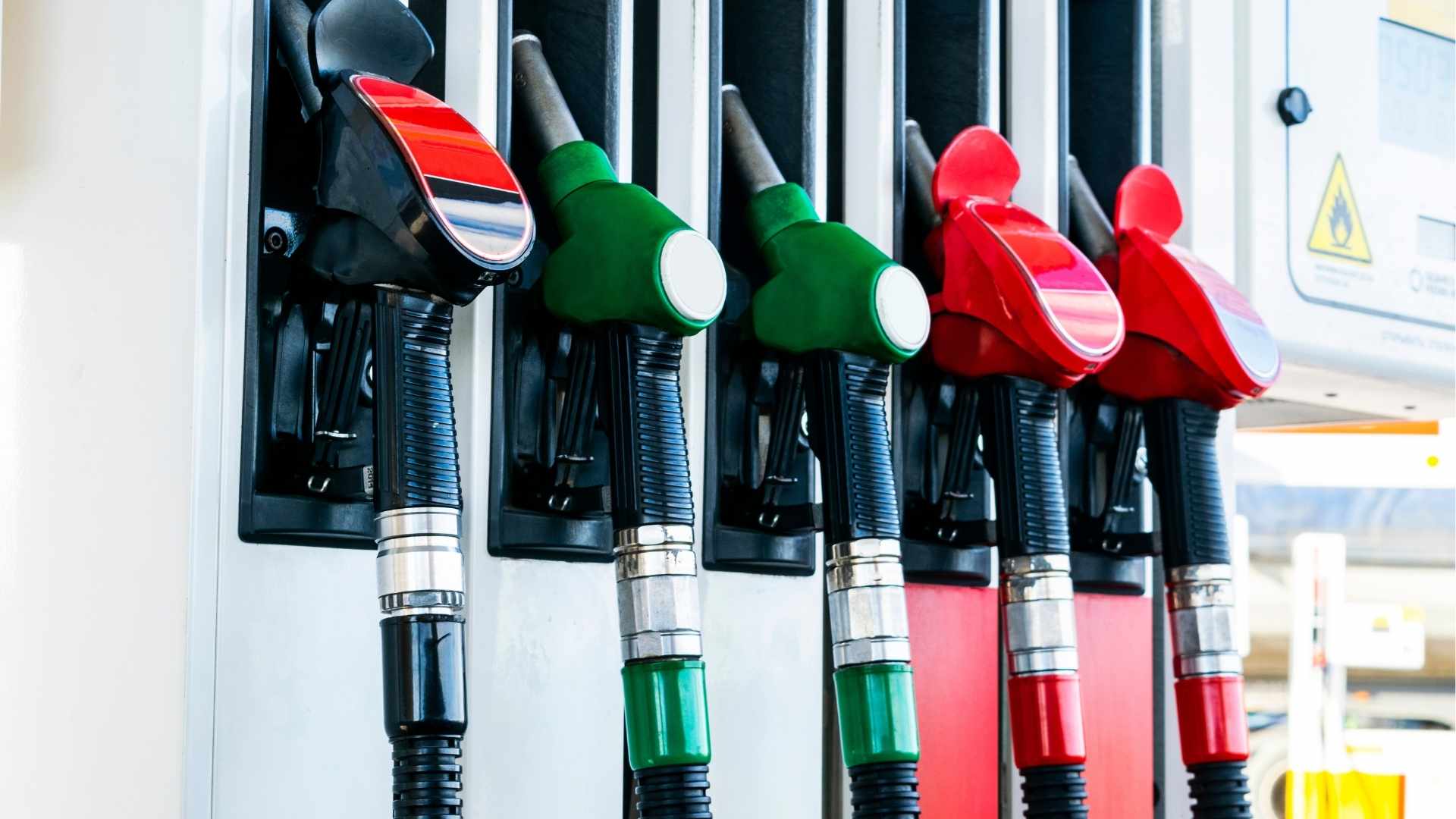 Topplista på bensin pris runt om i Europa
